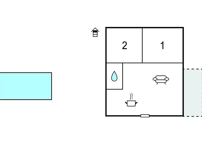 Gorgeous In With Swimming Pool Apartman Nin